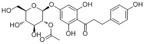structure of CAS# 647853-82-5, 三叶甙 2''-乙酸酯