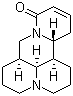 槐果碱分子结构 (CAS 6483-15-4)