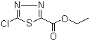 structure of CAS# 64837-49-6, 5-氯-1,3,4-噻二唑-2-羧酸乙酯