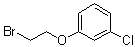 structure of CAS# 6487-84-9, 3-(2-Bromoethoxy)chlorobenzene