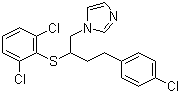 structure of CAS# 64872-76-0, Butoconazole
