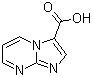 structure of CAS# 64951-11-7, 咪唑并[1,2-a]嘧啶-3-羧酸
