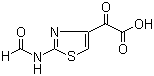structure of CAS# 64987-06-0, 2-(2-甲酰氨基噻唑-4-基)乙醛酸