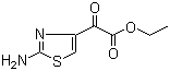 2-(2-氨基噻唑-4-基)乙醛酸乙酯分子结构 (CAS 64987-08-2)