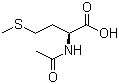 structure of CAS# 65-82-7, N-Acetyl-L-methionine