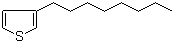 structure of CAS# 65016-62-8, 3-辛基噻吩