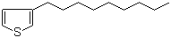 structure of CAS# 65016-63-9, 3-壬基噻吩