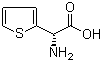 structure of CAS# 65058-23-3, (R)-2-(2-噻吩基)甘氨酸