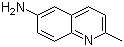 structure of CAS# 65079-19-8, 2-甲基喹啉-6-胺
