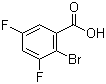 CAS 登录号：651027-01-9, 2-溴-3,5-二氟苯甲酸