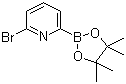 structure of CAS# 651358-83-7, 6-Bromopyridine-2-boronic acid pinacol ester