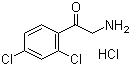 CAS # 65146-54-5, 2-Amino-1-(2,4-dichlorophenyl)ethanone hydrochloride