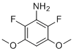 structure of CAS# 651734-54-2, 2,6-二氟-3,5-二甲氧基苯胺
