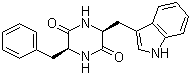 Cyclo(L-phenylalanyl-L-tryptophanyl) molecular structure (CAS 6521-48-8)