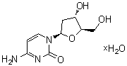structure of CAS# 652157-52-3, 2'-脱氧胞苷水合物