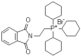 CAS # 65273-50-9, Tricyclohexyl[2-(1,3-dihydro-1,3-dioxo-2H-isoindol-2-yl)ethyl]phosphonium bromide, NSC 272343