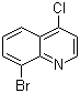 structure of CAS# 65340-71-8, 8-Bromo-4-chloroquinoline