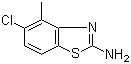 CAS # 65373-18-4, 2-Amino-5-chloro-4-methylbenzothiazole, 5-Chloro-4-methyl-1,3-benzothiazol-2-amine