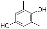 structure of CAS# 654-42-2, 2,6-Dimethylhydroquinone