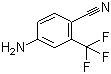 structure of CAS# 654-70-6, 4-氨基-2-三氟甲基苯甲腈