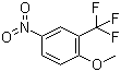 structure of CAS# 654-76-2, 2-Methoxy-5-nitrobenzotrifluoride