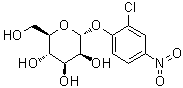 structure of CAS# 65446-24-4, 2-氯-4-硝基苯基 alpha-D-吡喃甘露糖苷
