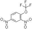 CAS # 655-07-2, 2,4-Dinitro-1-(trifluoromethoxy)benzene