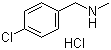structure of CAS# 65542-24-7, N-甲基-4-氯苄胺盐酸盐