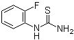structure of CAS# 656-32-6, N-(2-氟苯基)硫脲