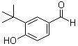 CAS 登录号：65678-11-7, 3-叔丁基-4-羟基苯甲醛