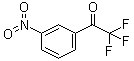 structure of CAS# 657-15-8, 3'-Nitro-2,2,2-trifluoroacetophenone