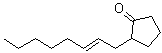 CAS 登录号：65737-52-2, 2-(2-辛烯-1-基)环戊酮