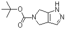 structure of CAS# 657428-42-7, 4,6-Dihydropyrrolo[3,4-c]pyrazole-5(1H)-carboxylic acid tert-butyl ester
