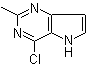 CAS # 65749-86-2, 4-Chloro-2-methyl-5H-pyrrolo[3,2-d]pyrimidine