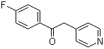 CAS # 6576-05-2, 1-(4-Fluorophenyl)-2-(pyridin-4-yl)ethanone