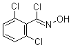 structure of CAS# 6579-27-7, 2,6-二氯-N-羟基氯代苯甲醛肟