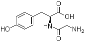 structure of CAS# 658-79-7, 甘氨酰-L-酪氨酸