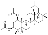 CAS # 6587-37-7, 3-Epiglochidiol diacetate, (1beta,3beta)-Lup-20(29)-ene-1,3-diol diacetate