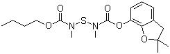 structure of CAS# 65907-30-4, Furathiocarb
