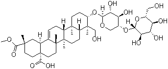 CAS 登录号：65931-92-2, 商陆皂甙丙, 商陆皂苷丙