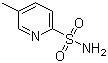 structure of CAS# 65938-77-4, 5-Methyl-2-pyridinesulfonamide