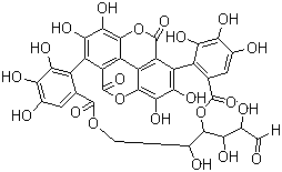 structure of CAS# 65995-64-4, 石榴皮鞣素
