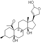 structure of CAS# 66-28-4, Corchoside A aglycon
