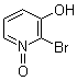 structure of CAS# 6602-29-5, 2-Bromo-3-hydroxypyridine 1-oxide