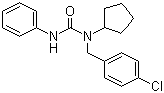 structure of CAS# 66063-05-6, Pencycuron