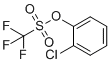structure of CAS# 66107-36-6, 2-氯苯基三氟甲烷磺酸酯