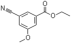 CAS 登录号：661458-28-2, 3-甲氧基-5-氰基苯甲酸乙酯