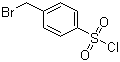 structure of CAS# 66176-39-4, 4-溴甲基苯磺酰氯
