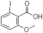 structure of CAS# 66195-39-9, 2-碘-6-甲氧基苯甲酸