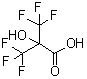 structure of CAS# 662-22-6, Hexafluoro-2-hydroxyisobutyric acid